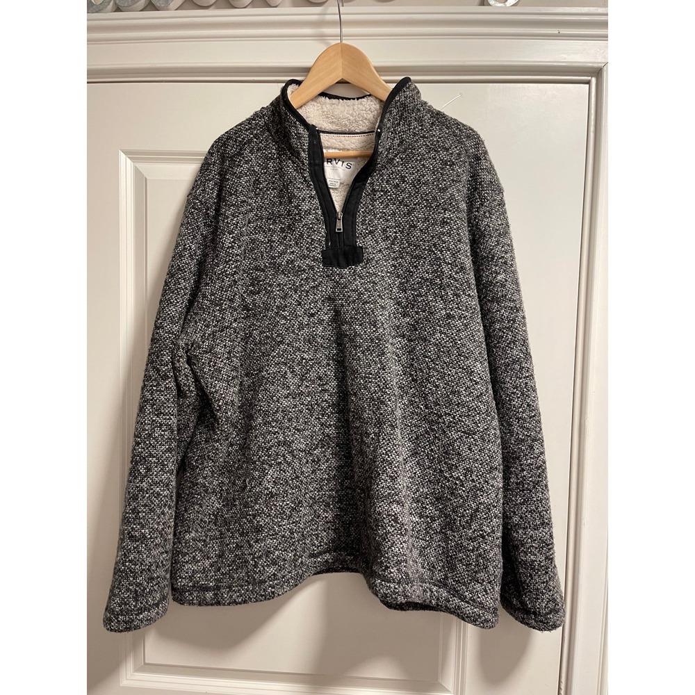 Orvis Brighton Men's Sherpa Lined 1/4 Zip Pullover